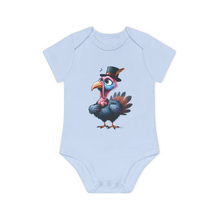 SnuggleNest Organic Baby Bodysuit (Short Sleeves) Turkey