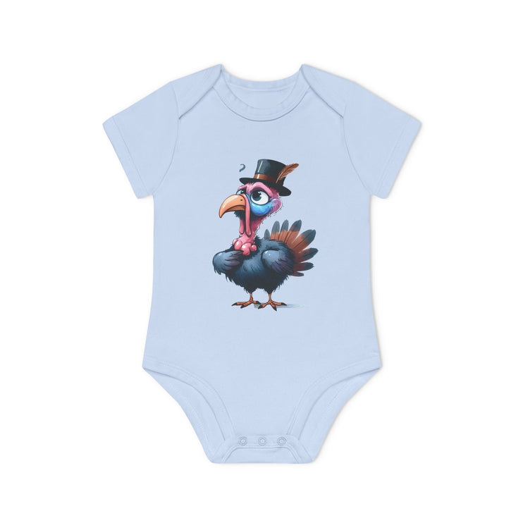 SnuggleNest Organic Baby Bodysuit (Short Sleeves) Turkey