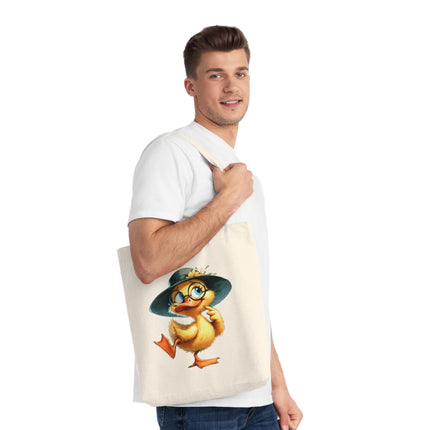 Sustainstyle lærred Tote Bag: Miljøbevidst mode - duck