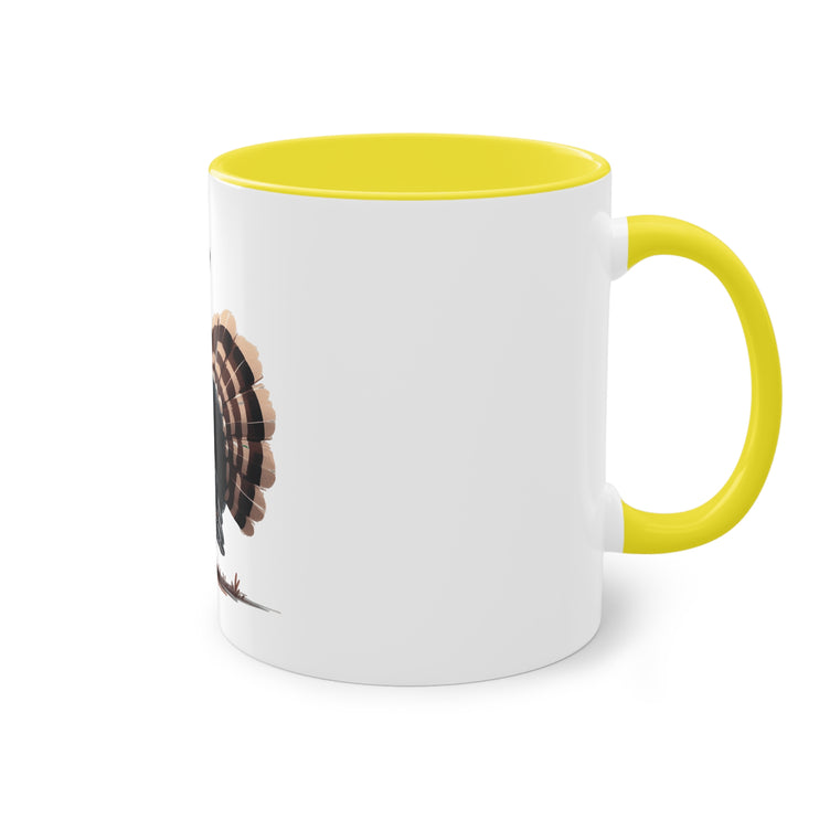 Harmony Two-Tone Coffee Mug: Sip in Style, Revel in Comfort - Turkey