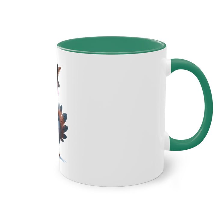 Harmony Two-Tone Coffee Mug: Sip in Style, Revel in Comfort - Turkey