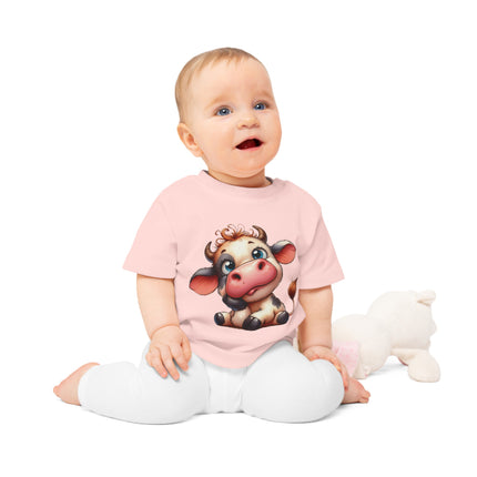 Enchanted Organic Baby Tee: απαλότητα, στυλ, & Sweetness - αγελάδα