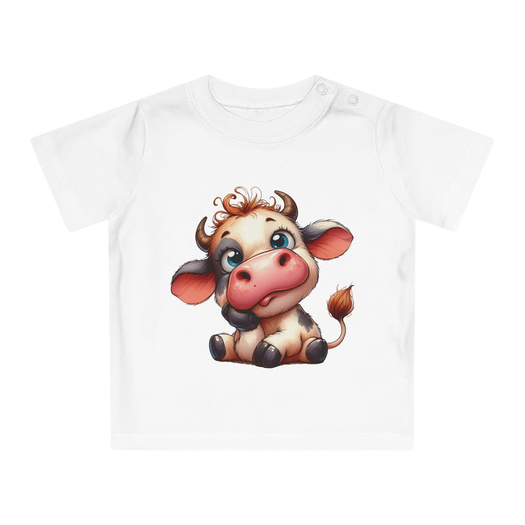 Enchanted Organic Baby Tee: απαλότητα, στυλ, & Sweetness - αγελάδα