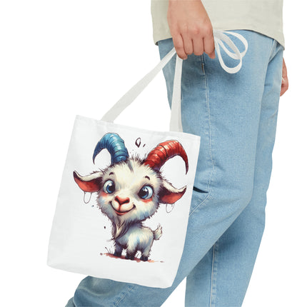 WhimsyWear Εθιμο Tote: Στυλ και λειτουργικότητες μεταφοράς παντού! Χαριτωμένος κατσίκι