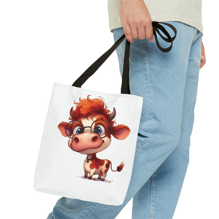 WhimsyWear Εθιμο Tote: Στυλ και λειτουργικότητες μεταφοράς παντού! Αγελάδα