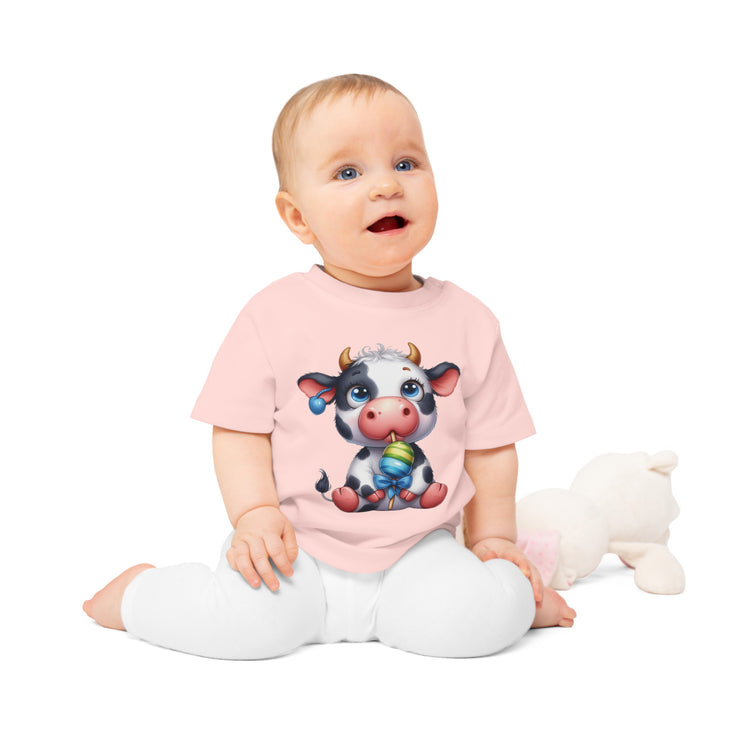 Enchanted Organic Baby Tee: απαλότητα, στυλ, & Sweetness - αγελάδα