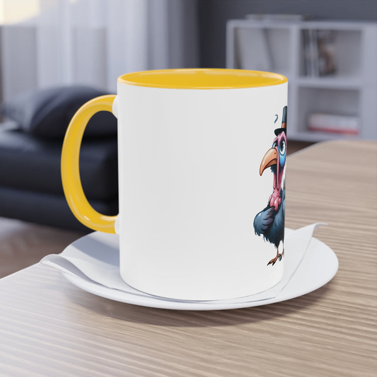 Harmony Two-Tone Coffee Mug: Sip in Style, Revel in Comfort - Turkey