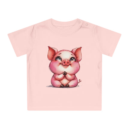 Enchanted Organic Baby Tee: απαλότητα, στυλ, & Sweetness - Χοίρος