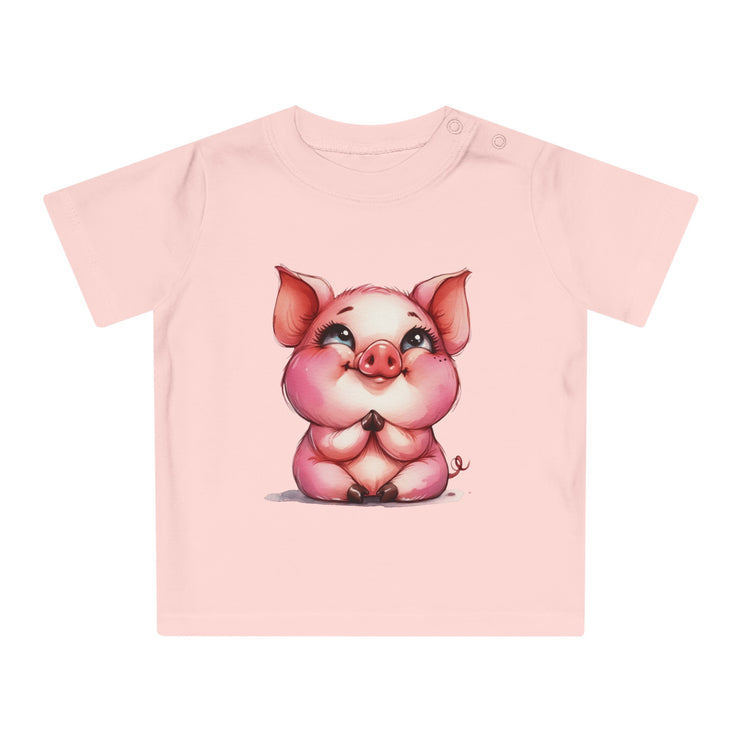 Enchanted Organic Baby Tee: απαλότητα, στυλ, & Sweetness - Χοίρος