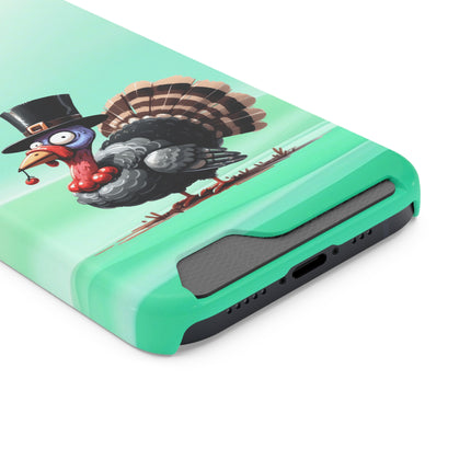 EnchantGuard Phone Case with Card Holder: Style Meets Functionality - Turkey