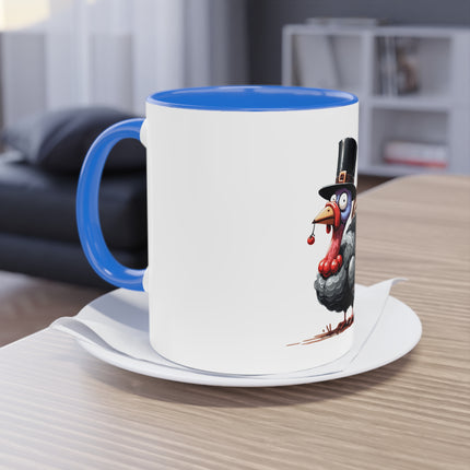 Harmony Two-Tone Coffee Mug: Sip in Style, Revel in Comfort - Turkey