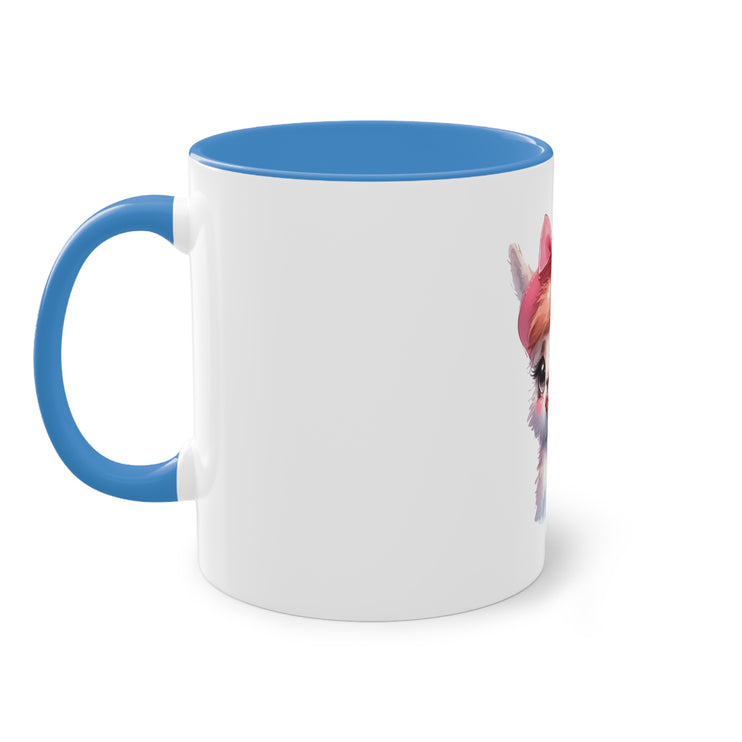 Harmony Two-Tone Coffee Mug: Sip in Style, Revel in Comfort - Lama