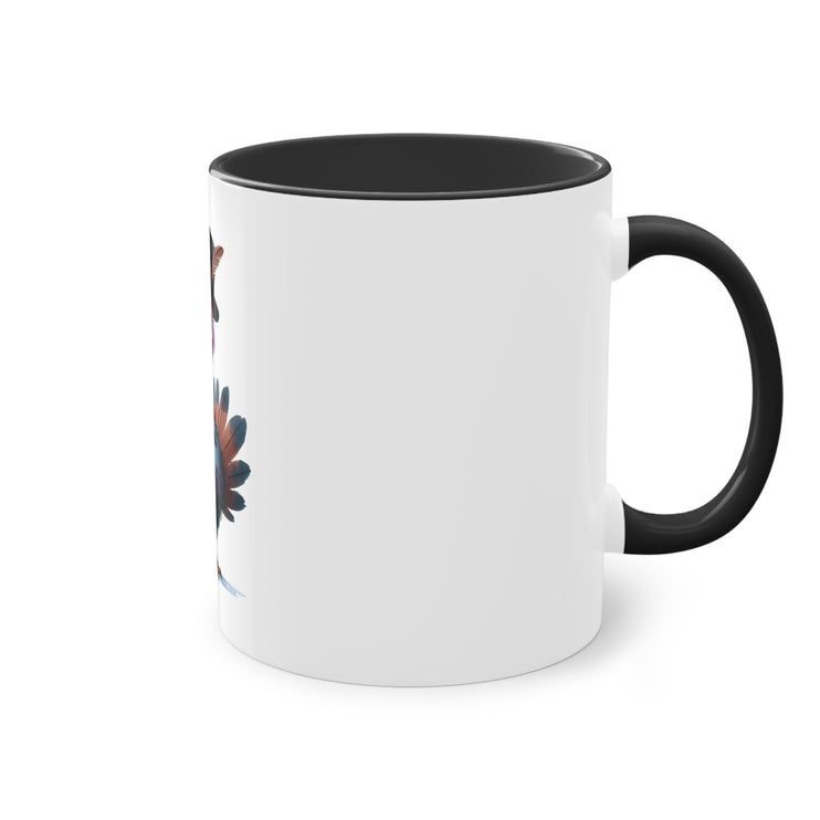 Harmony Two-Tone Coffee Mug: Sip in Style, Revel in Comfort - Turkey