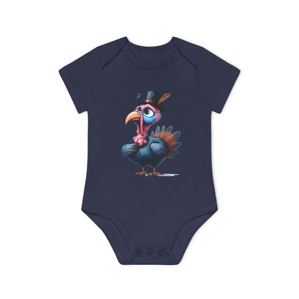 SnuggleNest Organic Baby Bodysuit (Short Sleeves) Turkey