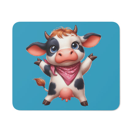 WhimsyWonder Schreibtisch Maus -Pad: Personalisierter Charme für Ihren Arbeitsbereich - Happy Baby Cow