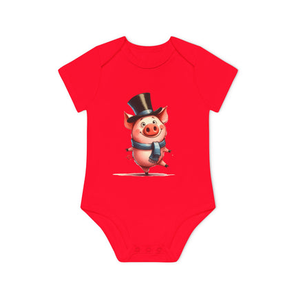 Οργανική απόλαυση baby bodysuit: απαλότητα και στυλ σε κάθε βελονιά - χοίρος