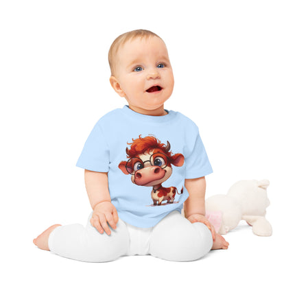 Enchanted Organic Baby Tee: απαλότητα, στυλ, & Sweetness - αγελάδα