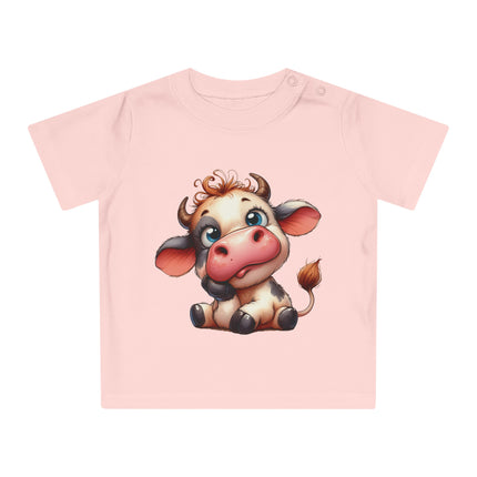 Enchanted Organic Baby Tee: απαλότητα, στυλ, & Sweetness - αγελάδα