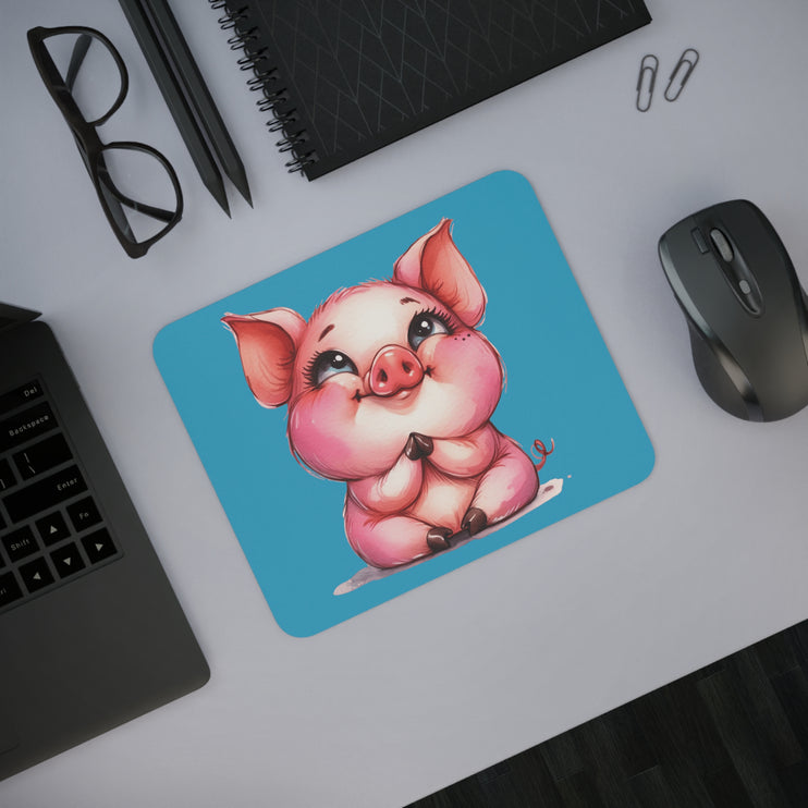 WhimsyWonder Pad Mouse Desk: Εξατομικευμένη γοητεία για το χώρο εργασίας σας - Χαριτωμένο χοίρο συνεδρίαση