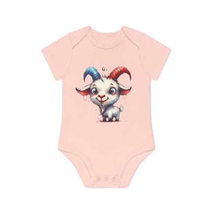 SnuggleNest Organic Baby Short Sleeve Bodysuit