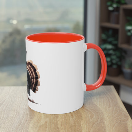 Harmony Two-Tone Coffee Mug: Sip in Style, Revel in Comfort - Turkey