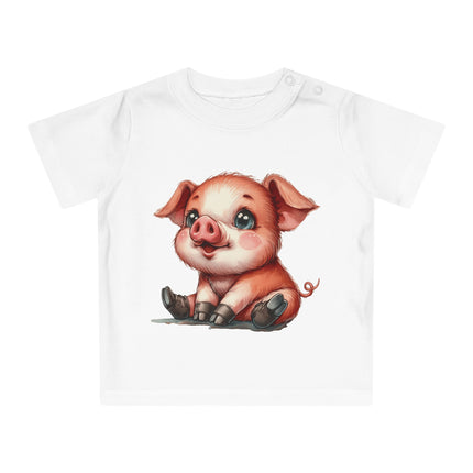 Enchanted Organic Baby Tee: απαλότητα, στυλ, & Sweetness - Χοίρος