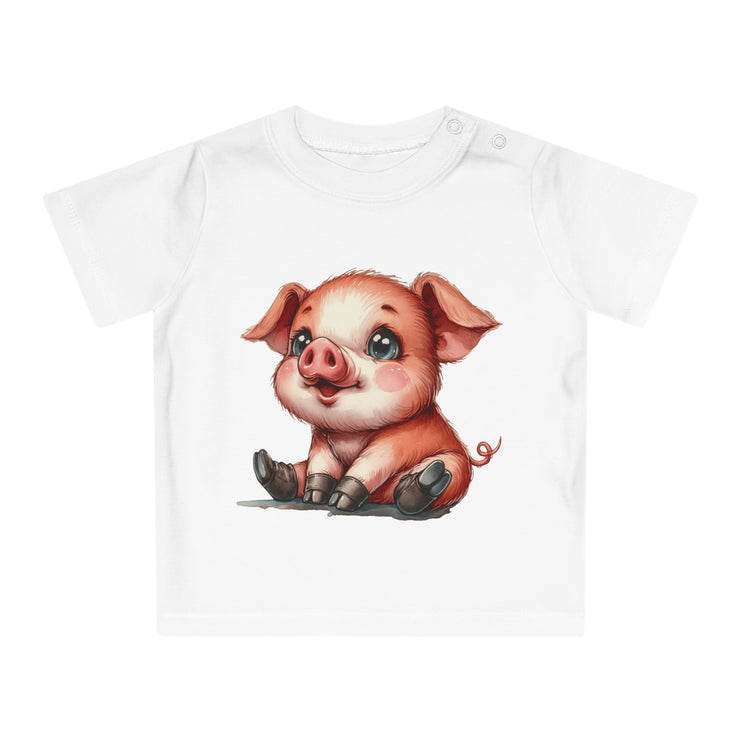 Enchanted Organic Baby Tee: απαλότητα, στυλ, & Sweetness - Χοίρος