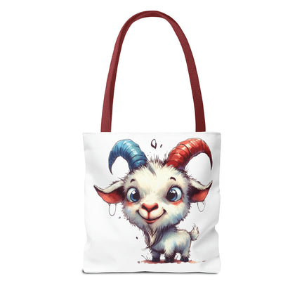 WhimsyWear Εθιμο Tote: Στυλ και λειτουργικότητες μεταφοράς παντού! Χαριτωμένος κατσίκι