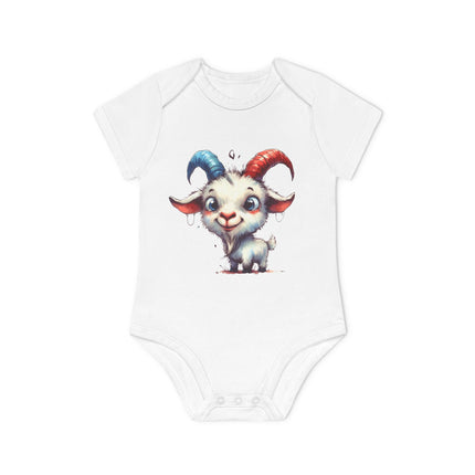 SnuggleNest Organic Baby Short Sleeve Bodysuit