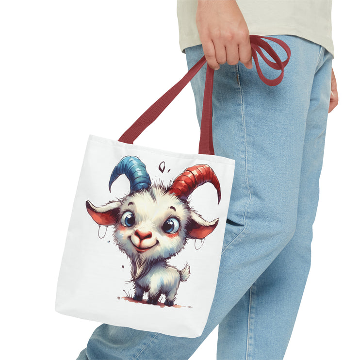 WhimsyWear Εθιμο Tote: Στυλ και λειτουργικότητες μεταφοράς παντού! Χαριτωμένος κατσίκι