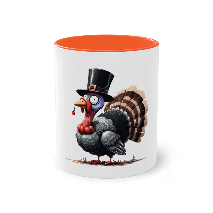 Harmony Two-Tone Coffee Mug: Sip in Style, Revel in Comfort - Turkey