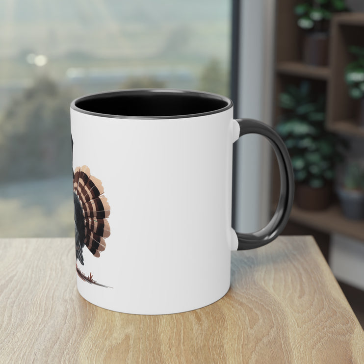 Harmony Two-Tone Coffee Mug: Sip in Style, Revel in Comfort - Turkey