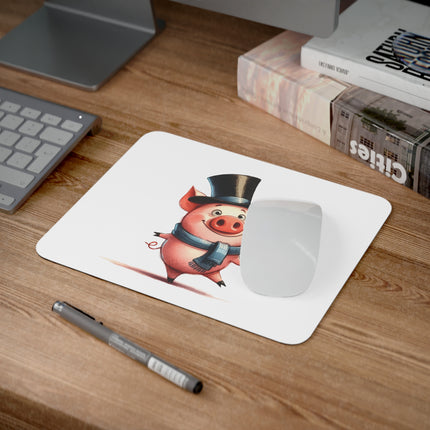 WhimsyWonder Desk Mouse Pad: fascino personalizzato per il tuo spazio di lavoro - ballo in cappello a cilindro