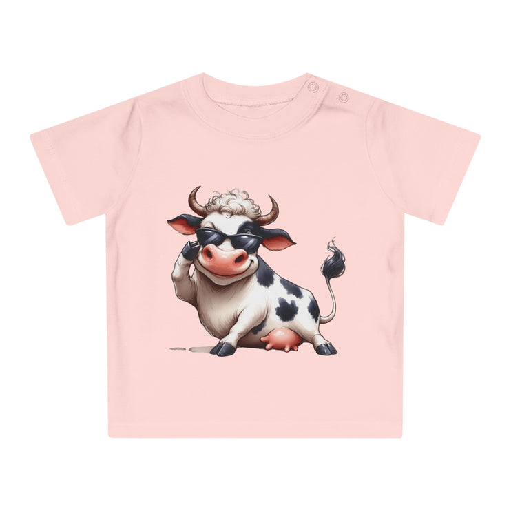 Enchanted Organic Baby Tee: απαλότητα, στυλ, & Sweetness - αγελάδα