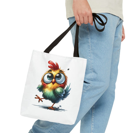 WhimsyWear Costume Tote: Trasporta stile e funzionalità ovunque! - Gallo