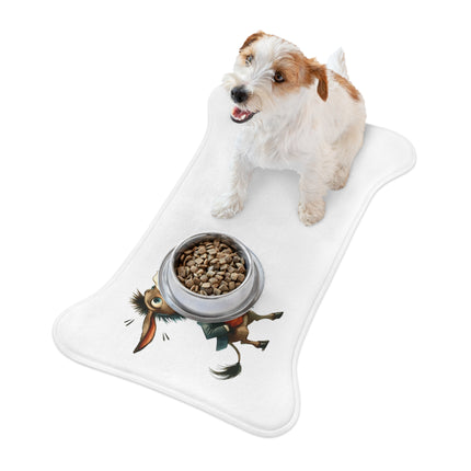 CharmPaws Pet Feeding Mats: Keep Mealtime Mess-Free & Stylish! - Donkey