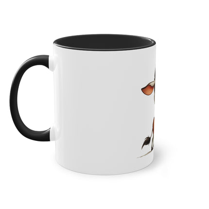 Harmony Two-Tone Coffee Mug: Sip in Style, Revel in Comfort - Donkey