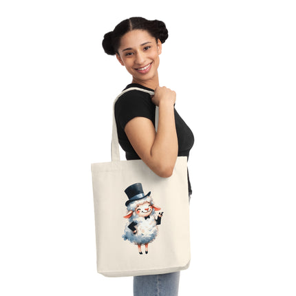 Sustainstyle Canvas Tote Bag: Umweltbewusste Mode - Schafe