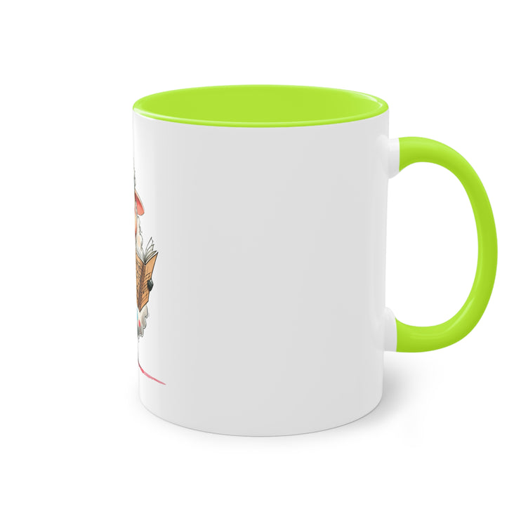 Harmony Two-Tone Coffee Mug: Sip in Style, Revel in Comfort - Sheep