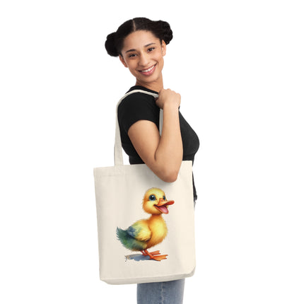 Sustainstyle lærred Tote Bag: Miljøbevidst mode - duck