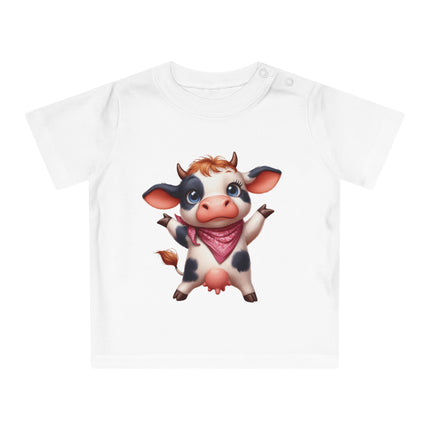 Enchanted Organic Baby Tee: απαλότητα, στυλ, & Sweetness - αγελάδα