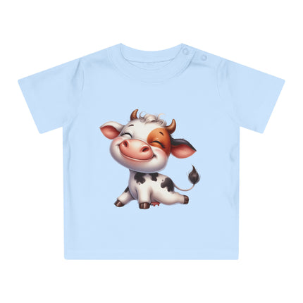 Enchanted Organic Baby Tee: απαλότητα, στυλ, & Sweetness - αγελάδα