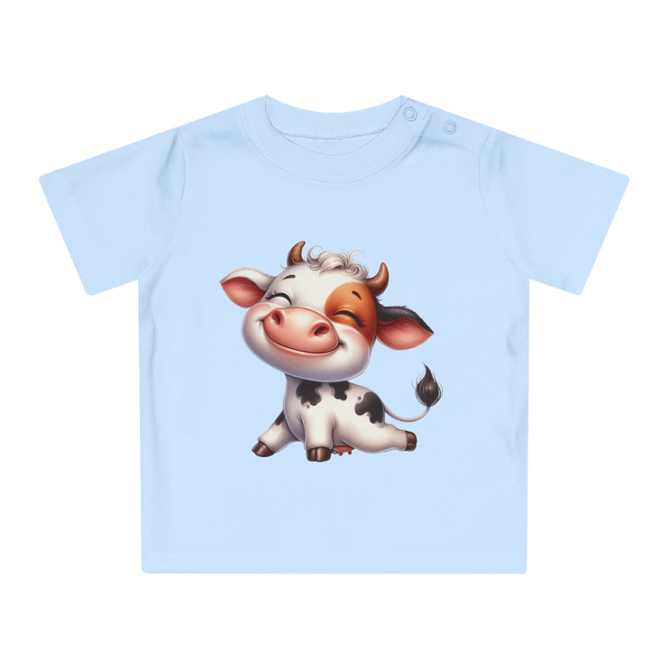 Enchanted Organic Baby Tee: απαλότητα, στυλ, & Sweetness - αγελάδα