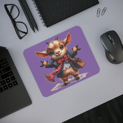 WhimsyWonder Desk Mouse Pad: Εξατομικευμένη γοητεία για το χώρο εργασίας σας - κατσίκα στο κοστούμι εργασίας