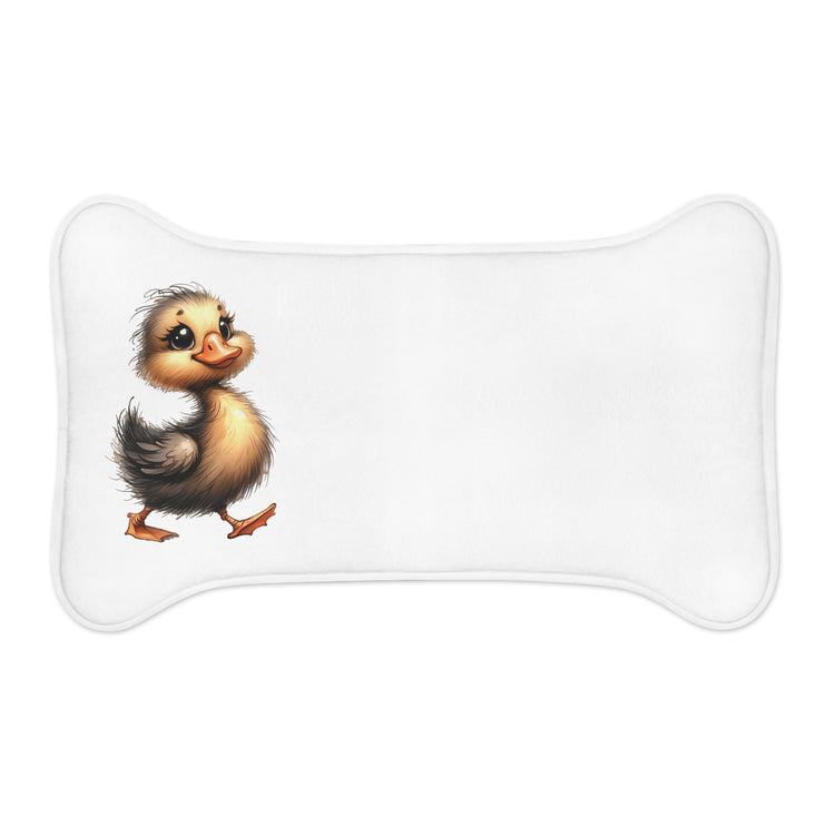 CharmPaws Pet Feeding Mats: Keep Mealtime Mess-Free & Stylish! - Duck