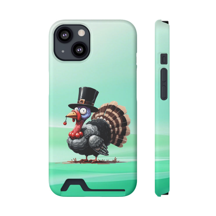 EnchantGuard Phone Case with Card Holder: Style Meets Functionality - Turkey