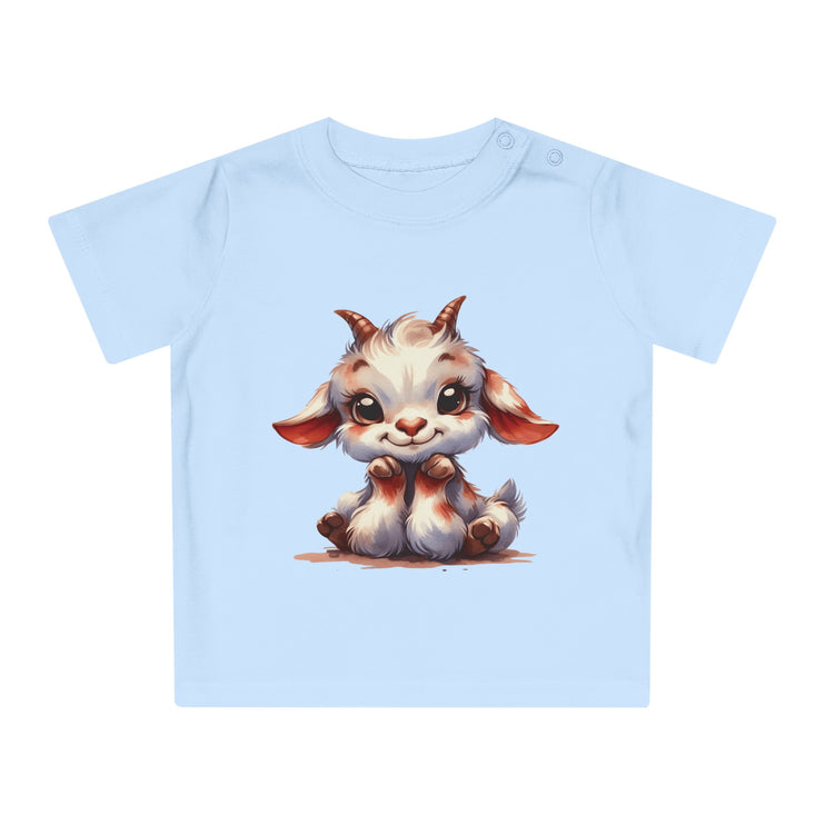 Enchanted Organic Baby Tee: απαλότητα, στυλ, & Sweetness - Χαριτωμένο κατσίκι