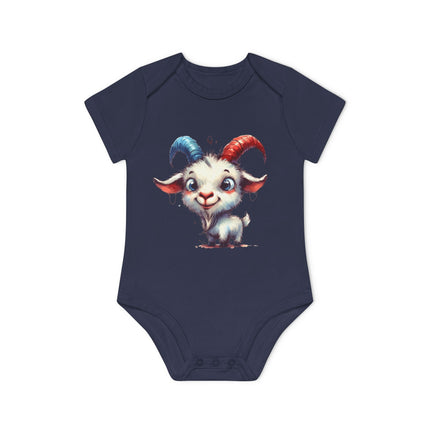 SnuggleNest Organic Baby Short Sleeve Bodysuit