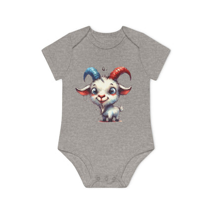 SnuggleNest Organic Baby Short Sleeve Bodysuit