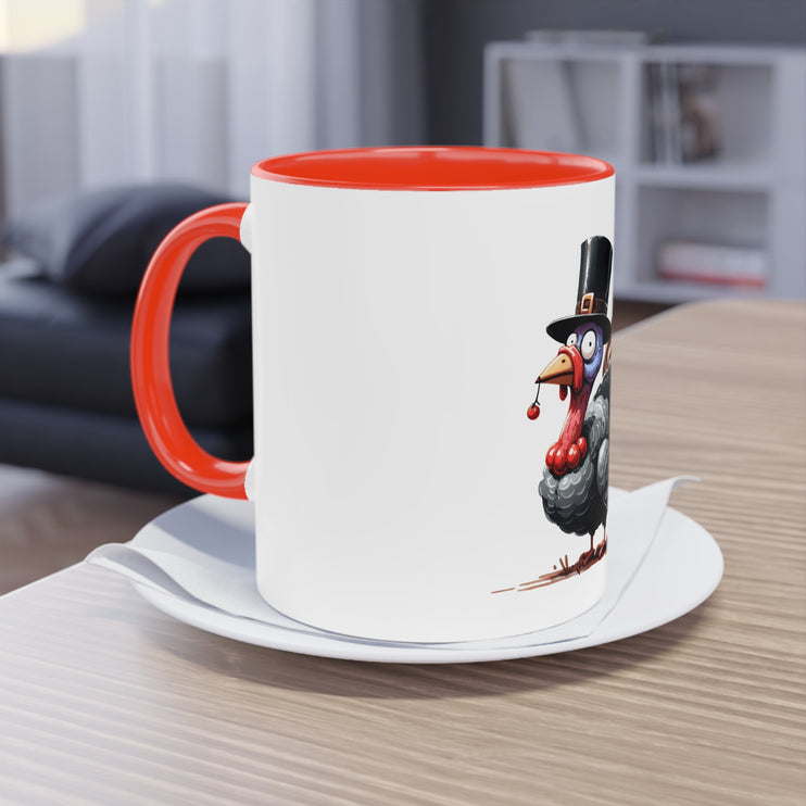 Harmony Two-Tone Coffee Mug: Sip in Style, Revel in Comfort - Turkey